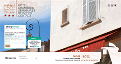 Desktop Screenshot of hotel-sancarlu.com