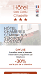 Mobile Screenshot of hotel-sancarlu.com